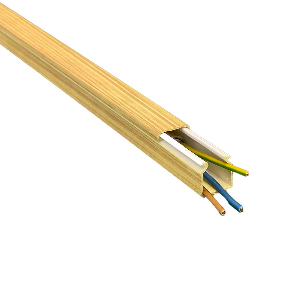 15x15 mm Kabelkanal Buche Hell Selbstklebend 1m 15x15 mm Kabelkanal Buche Hell Selbstklebend 1m