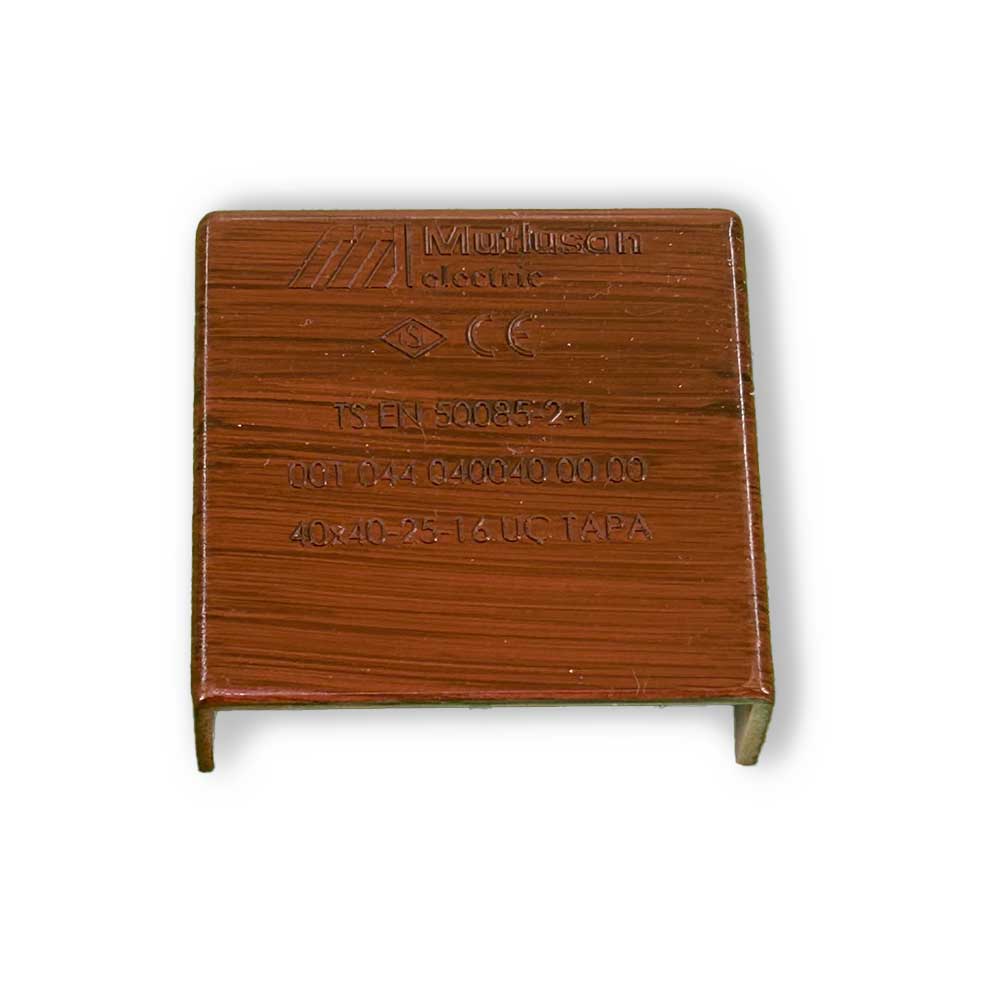 40x25 mm Endkappe Merbau / Teak 40x25 mm Endkappe Merbau / Teak
