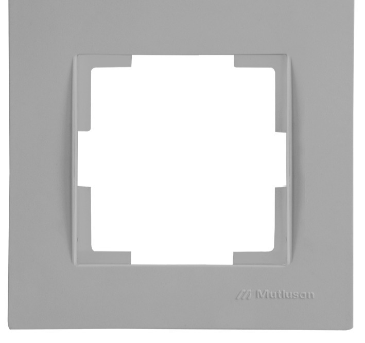 1 fach Rahmen Grau (RITA Pastell Farben)