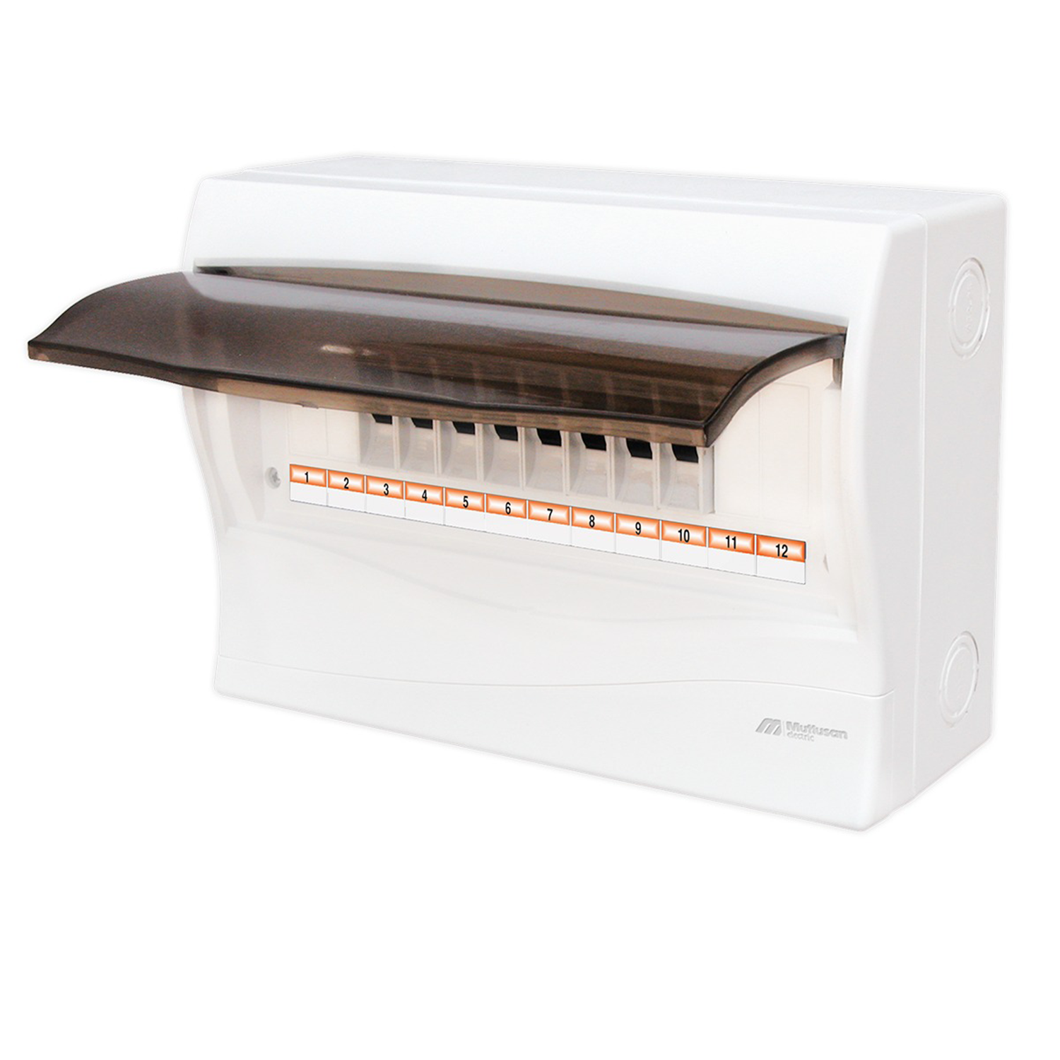 Aufputz Verteilung 1reihig · MEKSBOX Aufputz Verteilung 1reihig · MEKSBOX