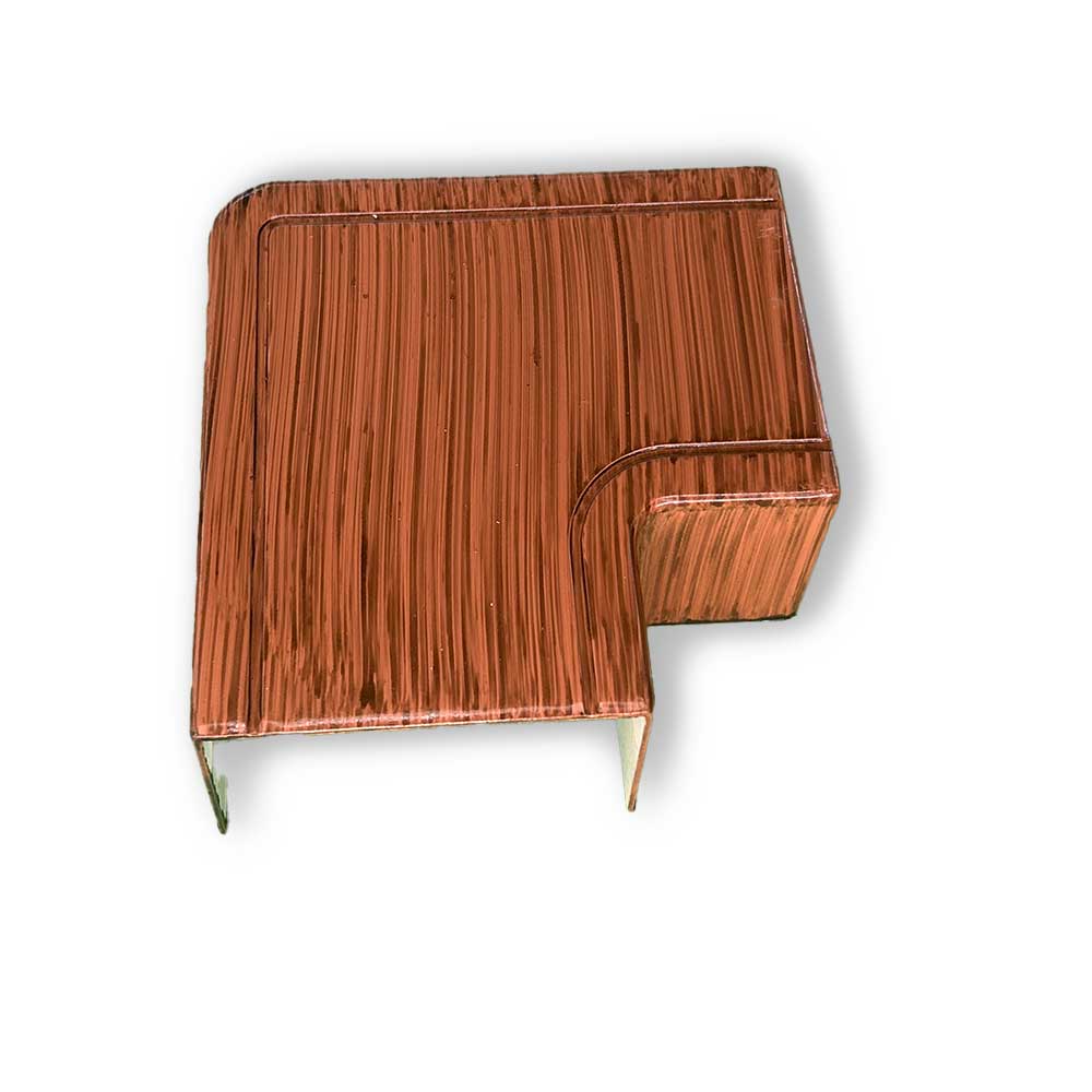 60x40 mm L-Ecke Braun Dunkel 60x40 mm L-Ecke Braun Dunkel
