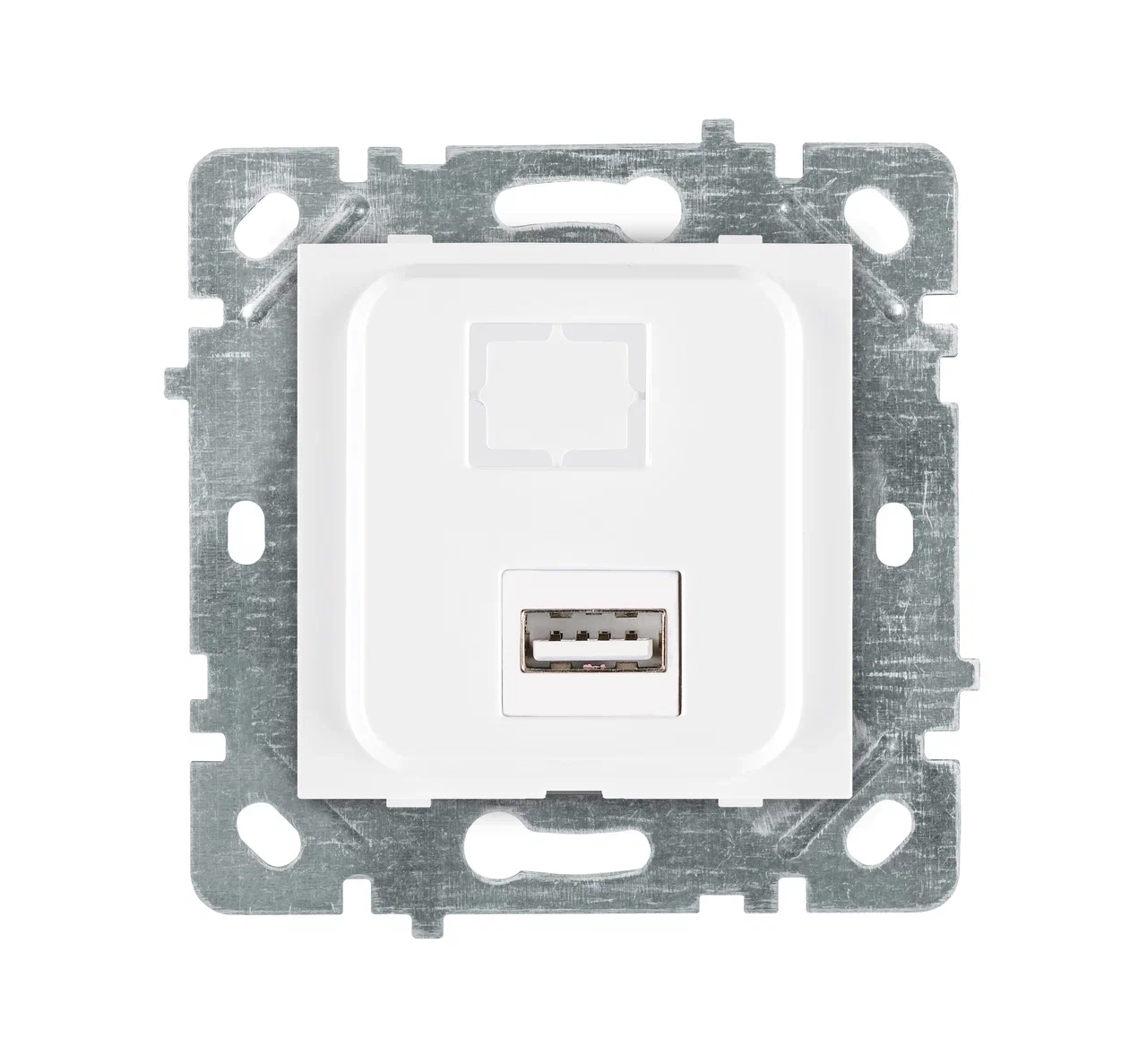 USB-Datenanschlussdose  Weiß · SELENE