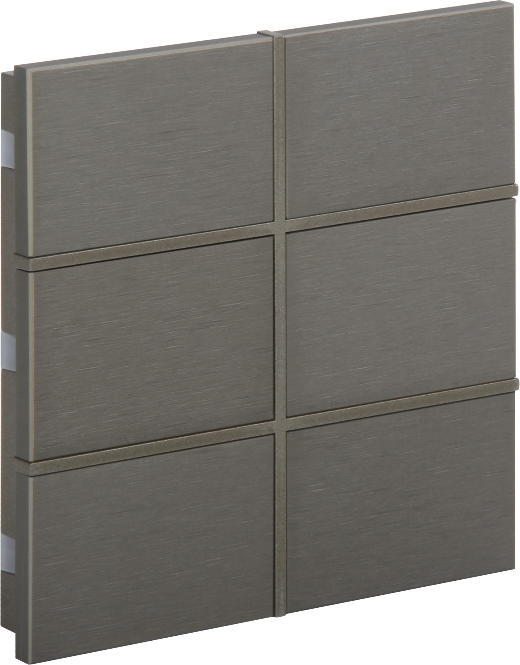 KNX Taster Metall ROSA · Bronze 6