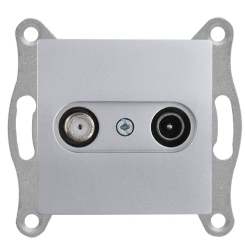 SAT Enddose Silber (CANDELA Metall Optik) SAT Enddose Silber (CANDELA Metall Optik)