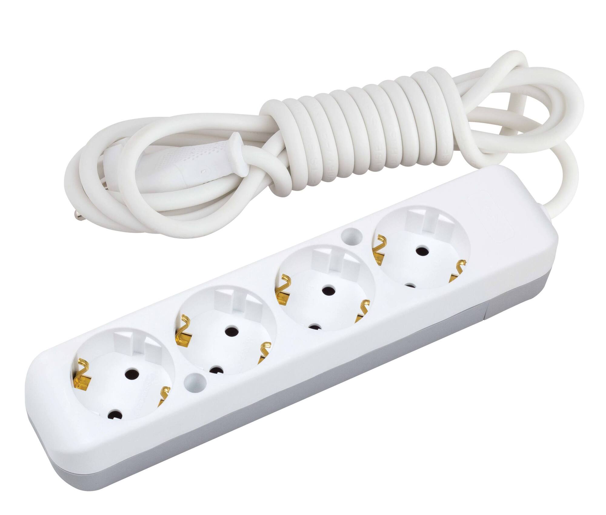 Mehrfachsteckdose 6-fach mit Kabel 3 m