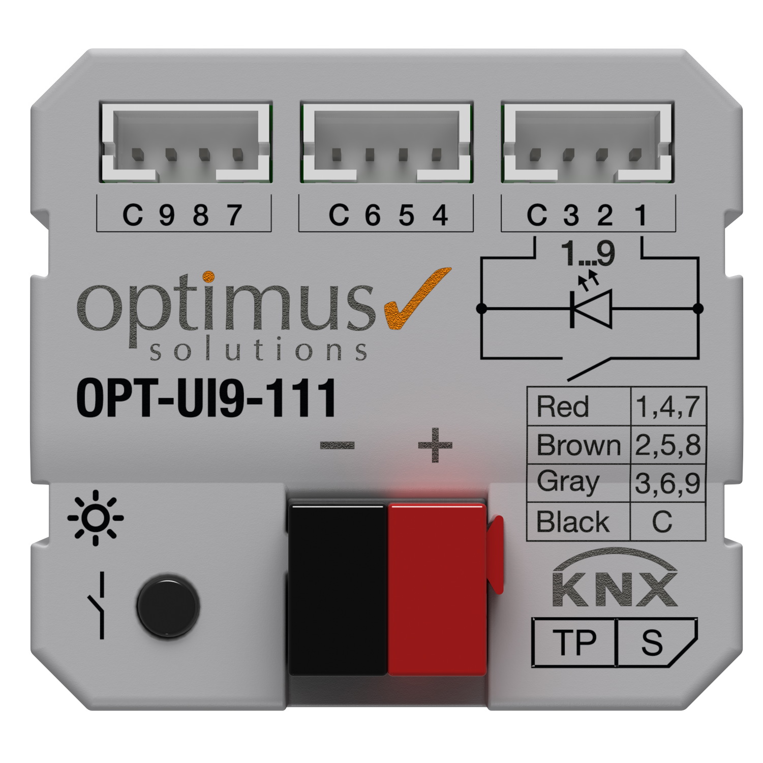 9 fach KNX Binäreingang 9 fach KNX Binäreingang