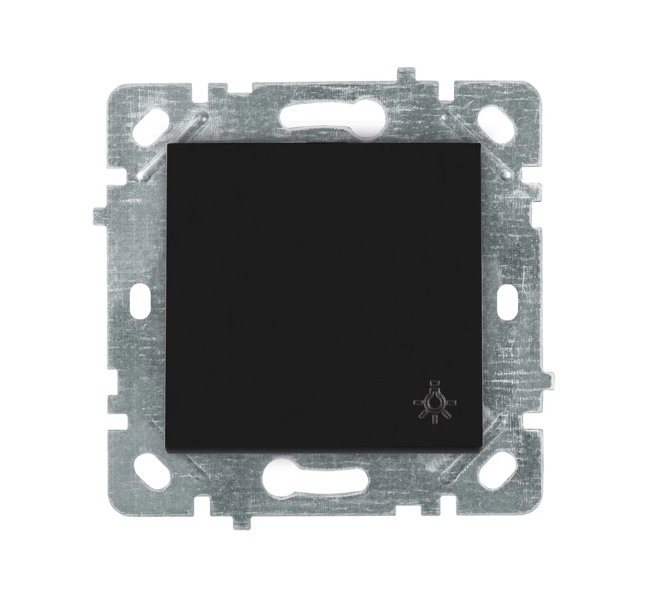 Lichtschalter Schwarz glänzend · SELENE