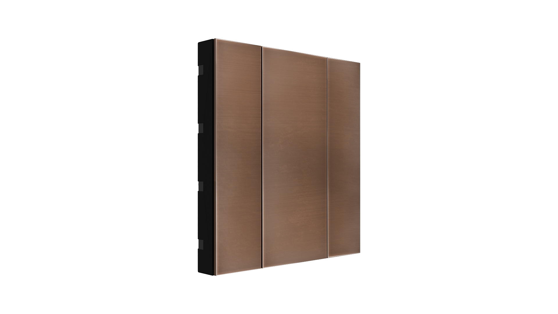 KNX Taster iSwitch · Edelstahl Antik Kupfer 2