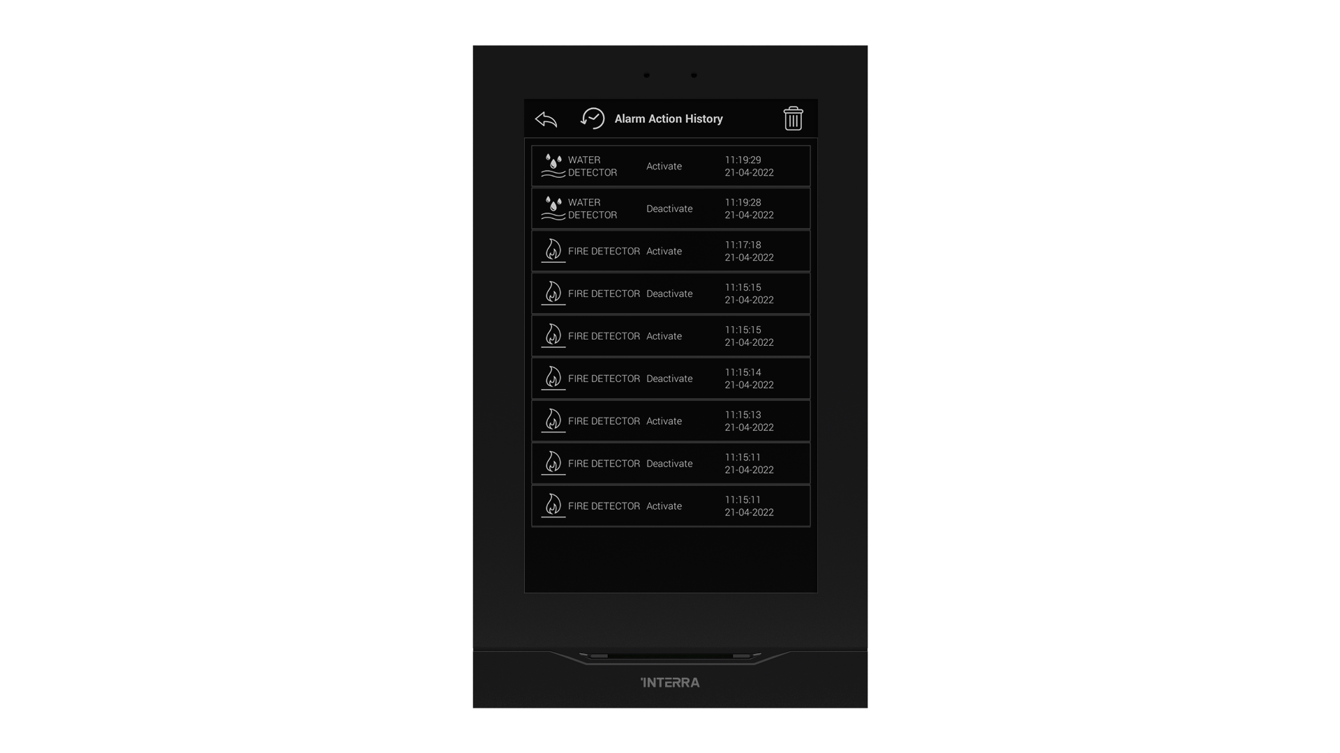 7" INTERRA i7+ KNX Touch Panel