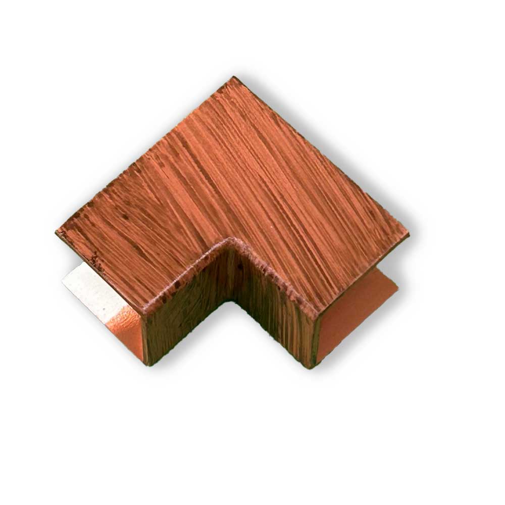 15x15 mm Innenecke Walnuss 15x15 mm Innenecke Walnuss