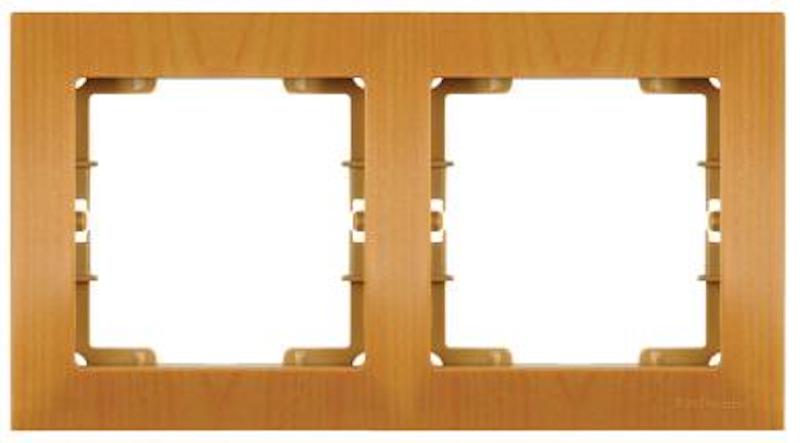 Lichtschalter und Steckdosen Set mit Rahmen Eiche Holz Optik - CANDELA Schalterserie Lichtschalter und Steckdosen Set mit Rahmen Eiche Holz Optik - CANDELA Schalterserie