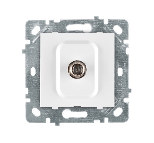 SAT-Anschlussdose (F-Buchse) Weiß · SELENE