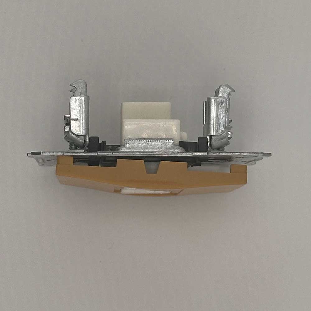HDMI und USB Steckdose Eiche Holz Optik- CANDELA Schalterserie