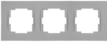 3 fach Rahmen horizontal Grau (RITA Pastell Farben) 3 fach Rahmen horizontal Grau (RITA Pastell Farben)