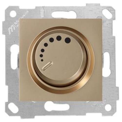 Dimmer 600W Gold Optik - RITA Schalterserie Dimmer 600W Gold Optik - RITA Schalterserie