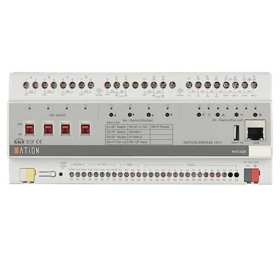 15 fach KNX Kombiaktor 16A