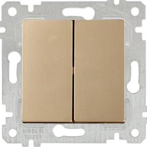 Serienschalter Gold Optik - RITA Schalterserie Serienschalter Gold Optik - RITA Schalterserie