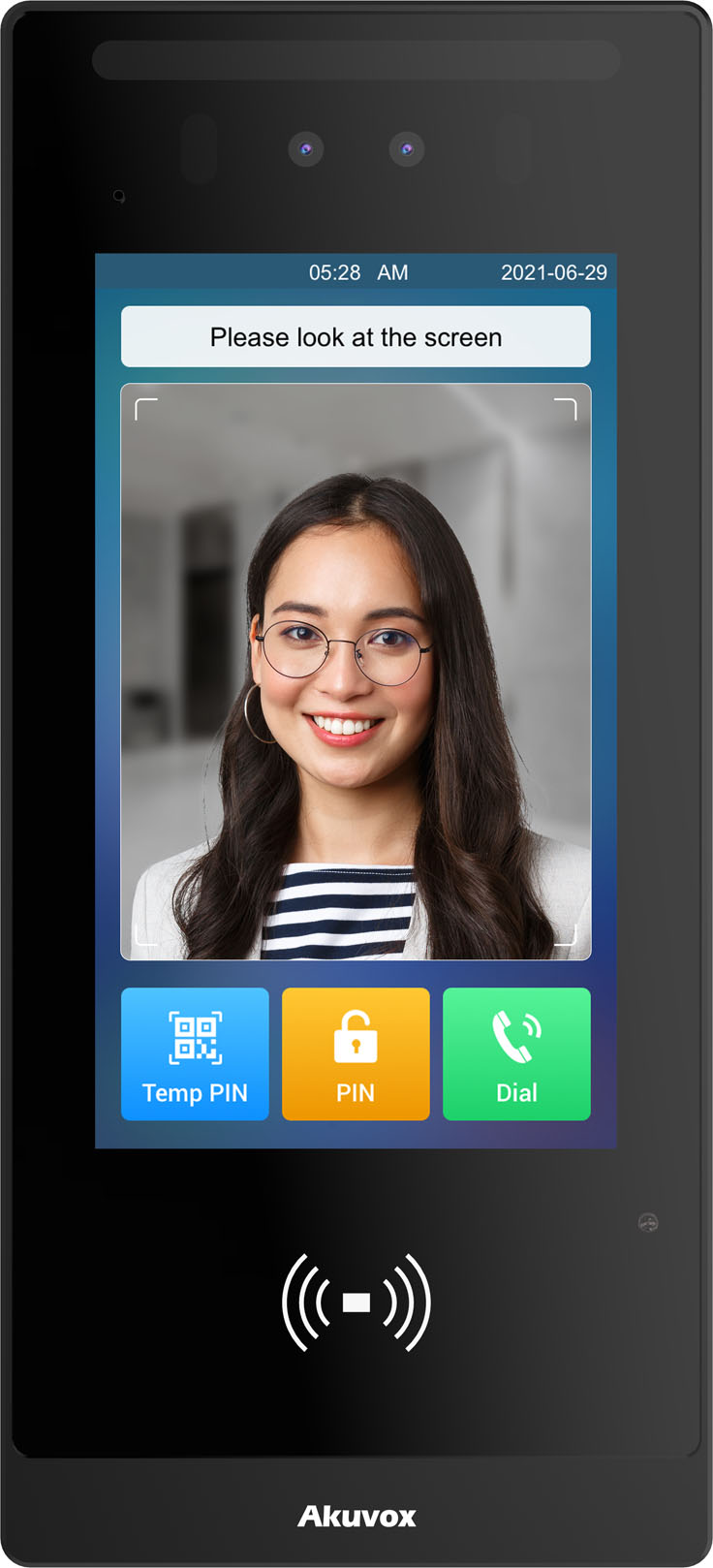 IP Video Türsprechanlage mit Gesichtserkennung (Aufputz) IP Video Türsprechanlage mit Gesichtserkennung (Aufputz)
