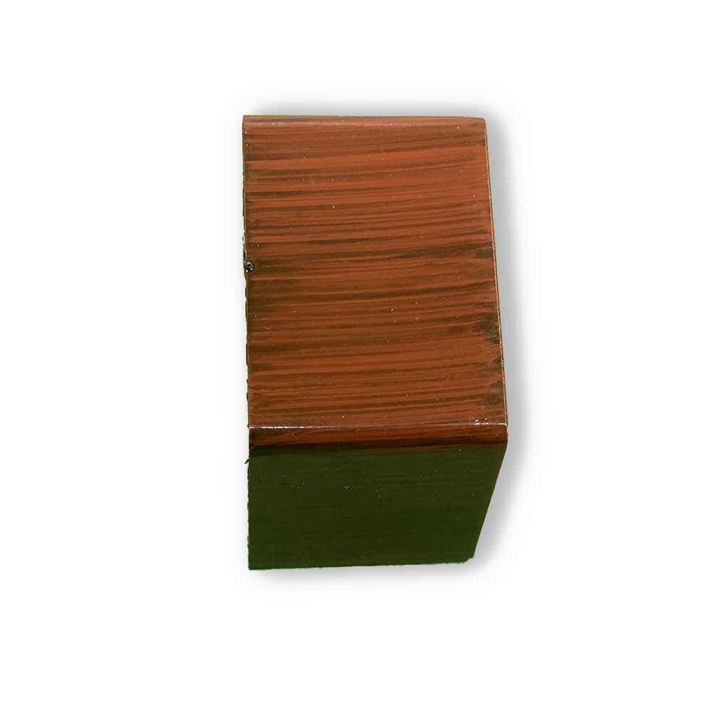 40x25 mm Kupplungsstück Merbau / Teak 40x25 mm Kupplungsstück Merbau / Teak