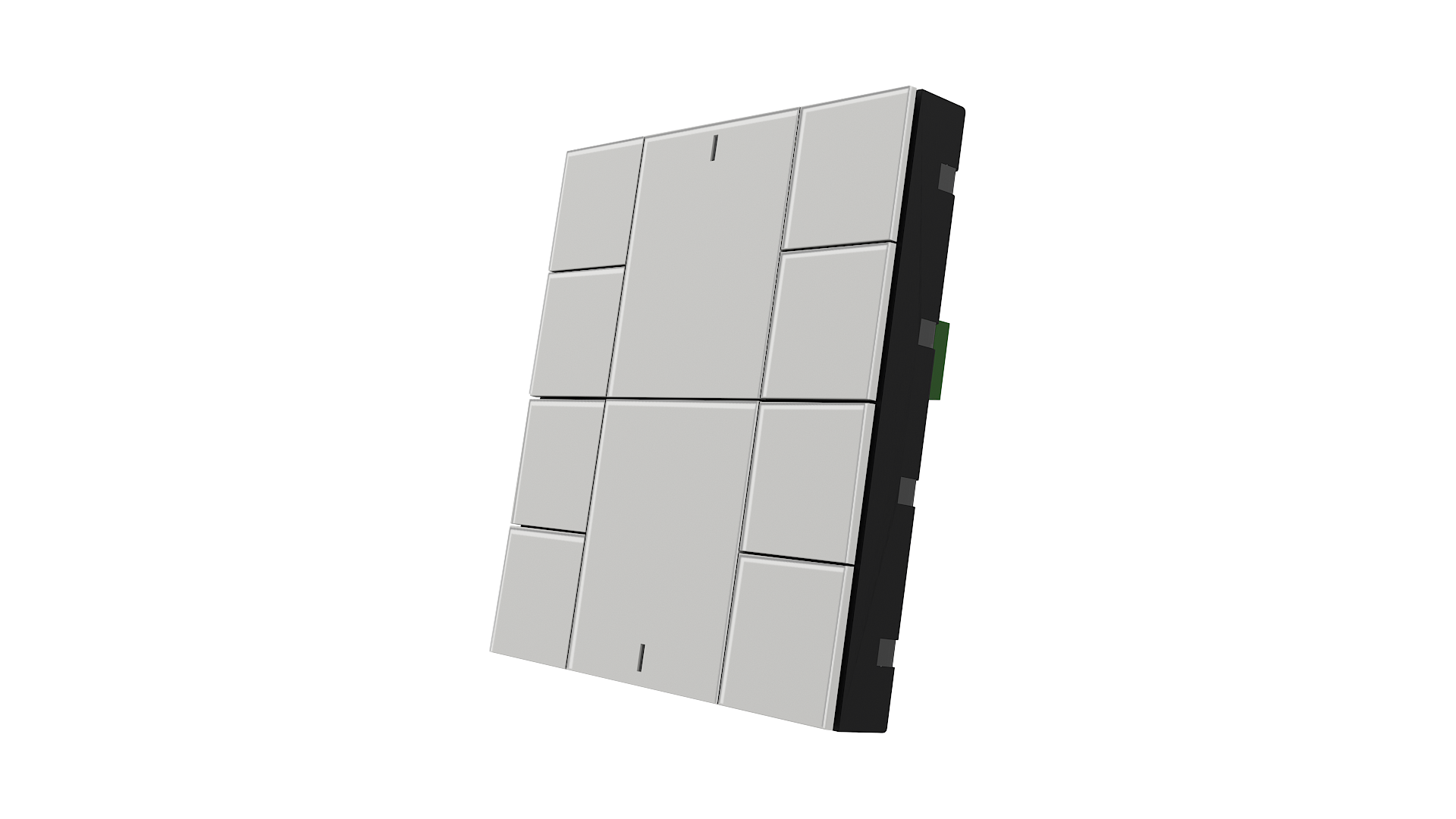 KNX Taster iSwitch+ Glas Weiß 10 Tasten KNX Taster iSwitch+ Glas Weiß 10 Tasten