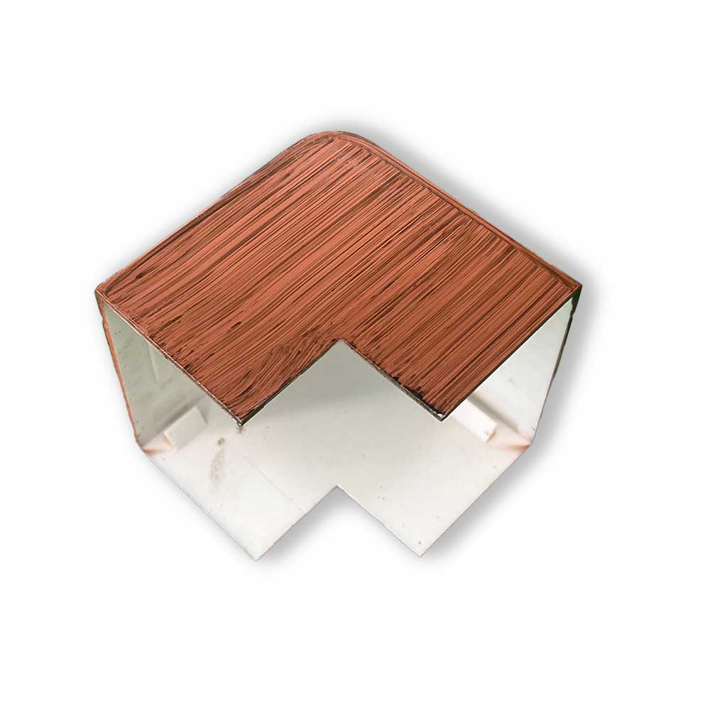 60x40 mm Außenecke Braun Dunkel 60x40 mm Außenecke Braun Dunkel