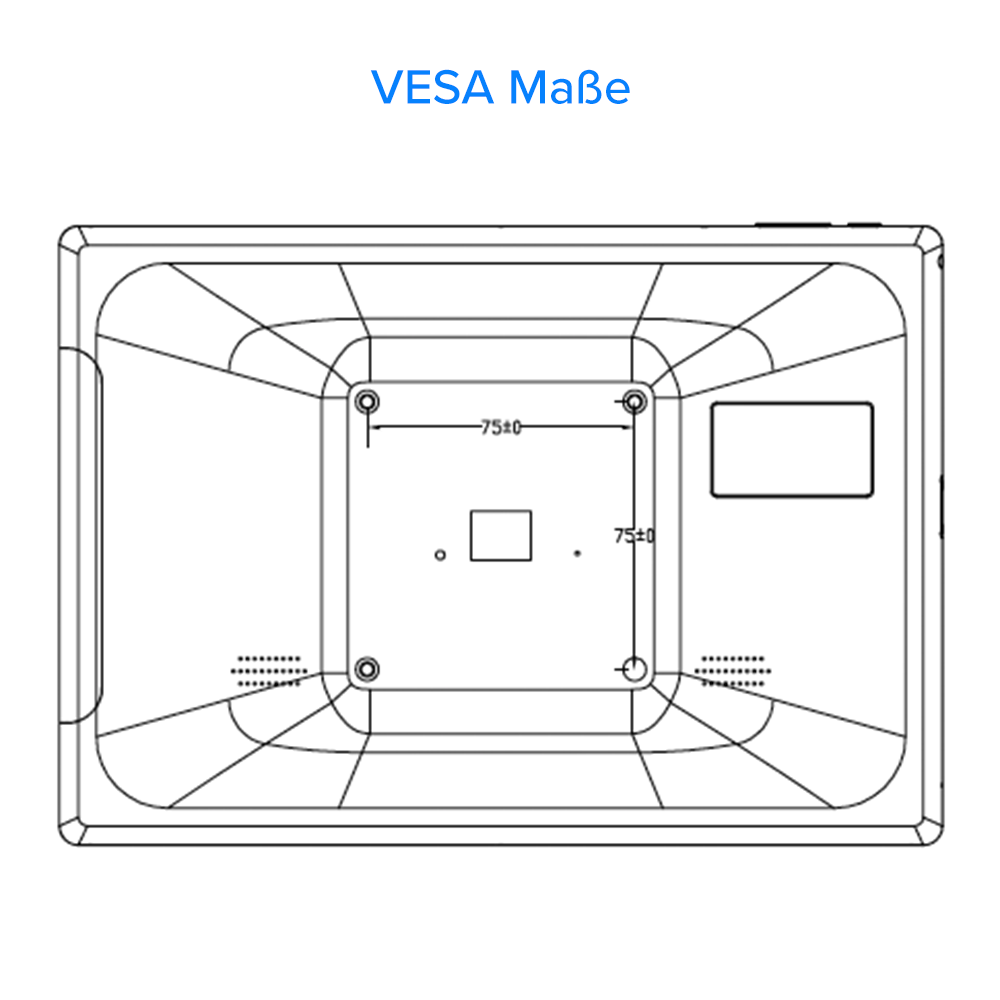 10 Zoll ANDROID Panel mit PoE 10 Zoll ANDROID Panel mit PoE