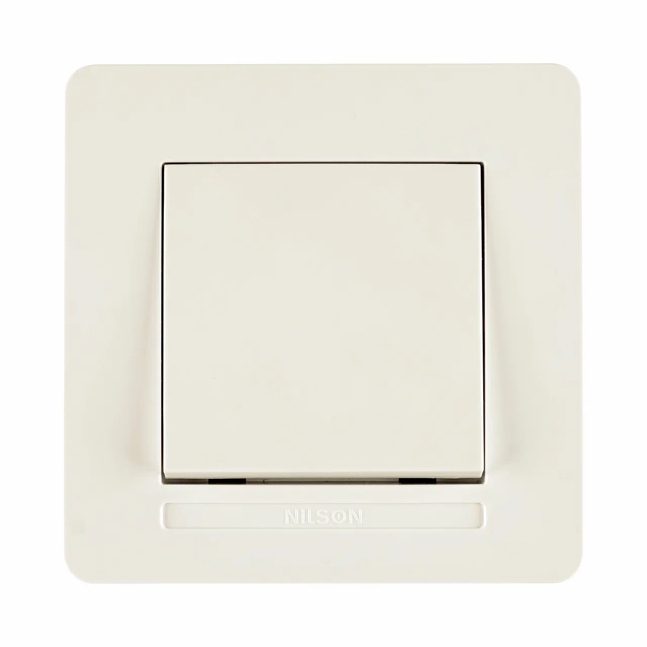 Schalter mit Rahmen Set Creme UP - SELENE