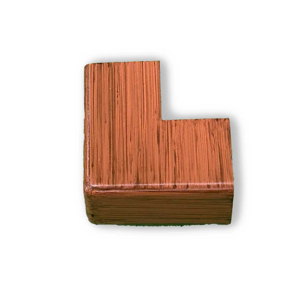 15x15 mm Außenecke Braun Dunkel 15x15 mm Außenecke Braun Dunkel
