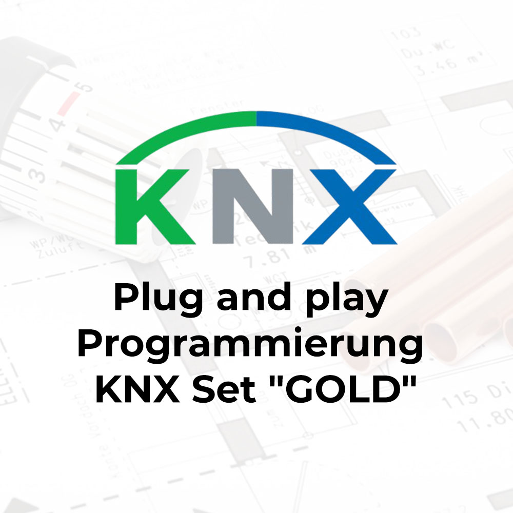 Programmierung KNX Set "GOLD" Programmierung KNX Set "GOLD"