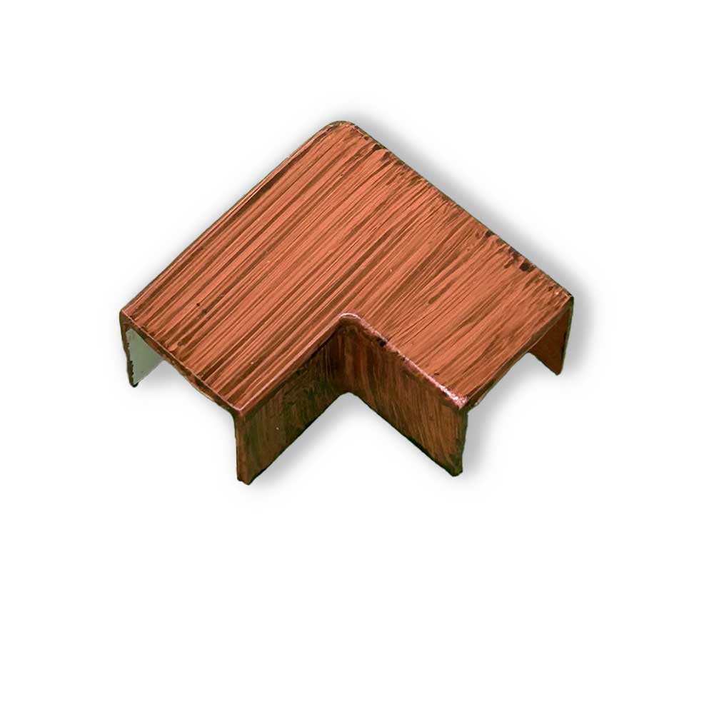 15x15 mm L-Ecke Braun Dunkel 15x15 mm L-Ecke Braun Dunkel