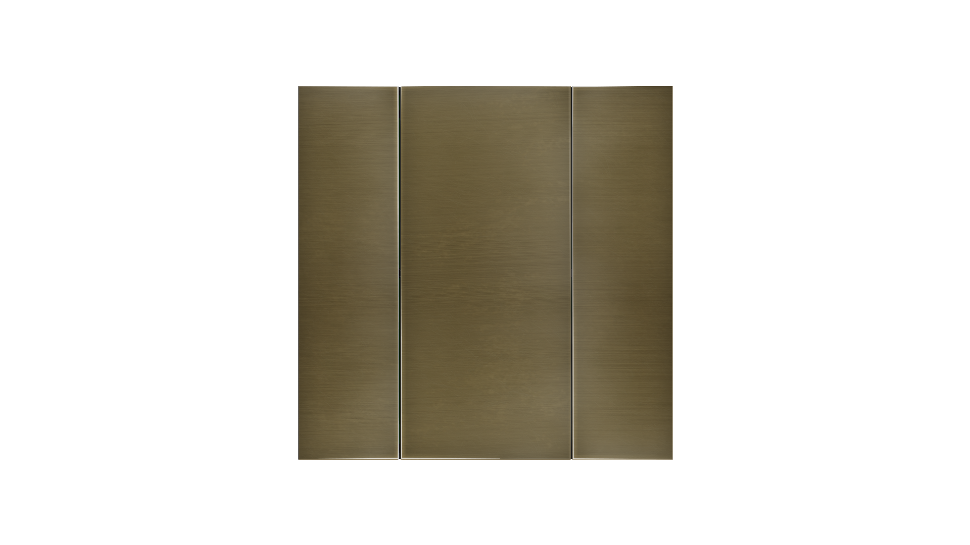 KNX Taster iSwitch · Edelstahl Antik Bronze