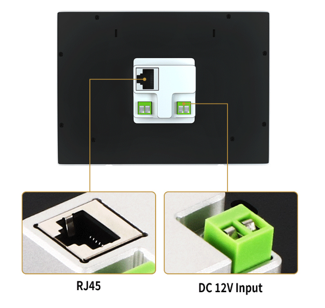 10.1 Zoll Android Wand Tablet mit PoE 10.1 Zoll Android Wand Tablet mit PoE