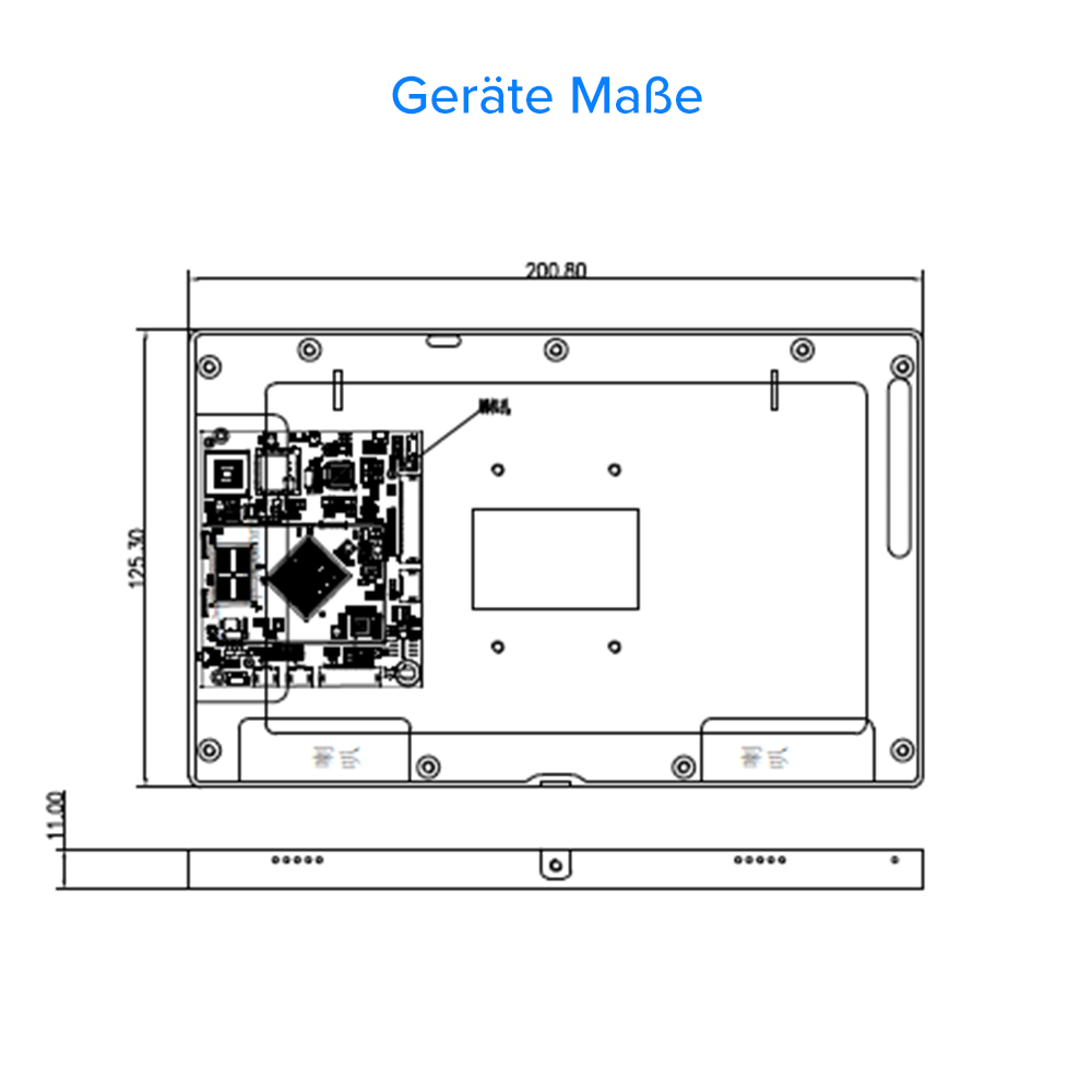 8 Zoll Smart Panel mit PoE 8 Zoll Smart Panel mit PoE