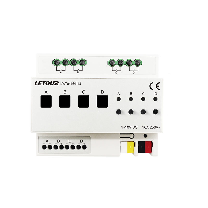 4-fach KNX Dimmer 1-10V