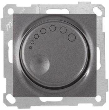 Dimmer 1000W Anthrazit - CANDELA Schalterserie Dimmer 1000W Anthrazit - CANDELA Schalterserie
