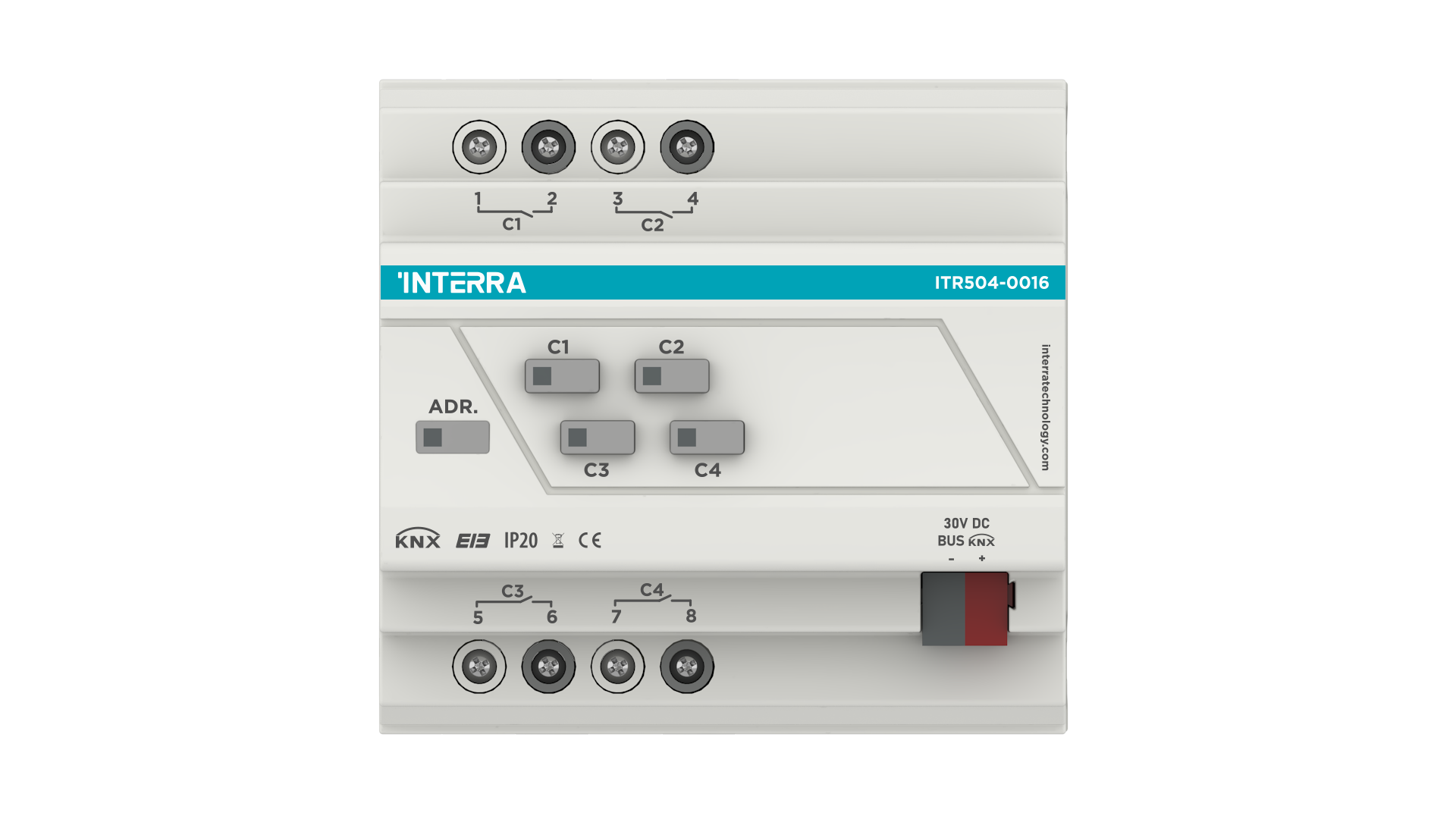 4 Kanal KNX Aktor  / Kombiaktor