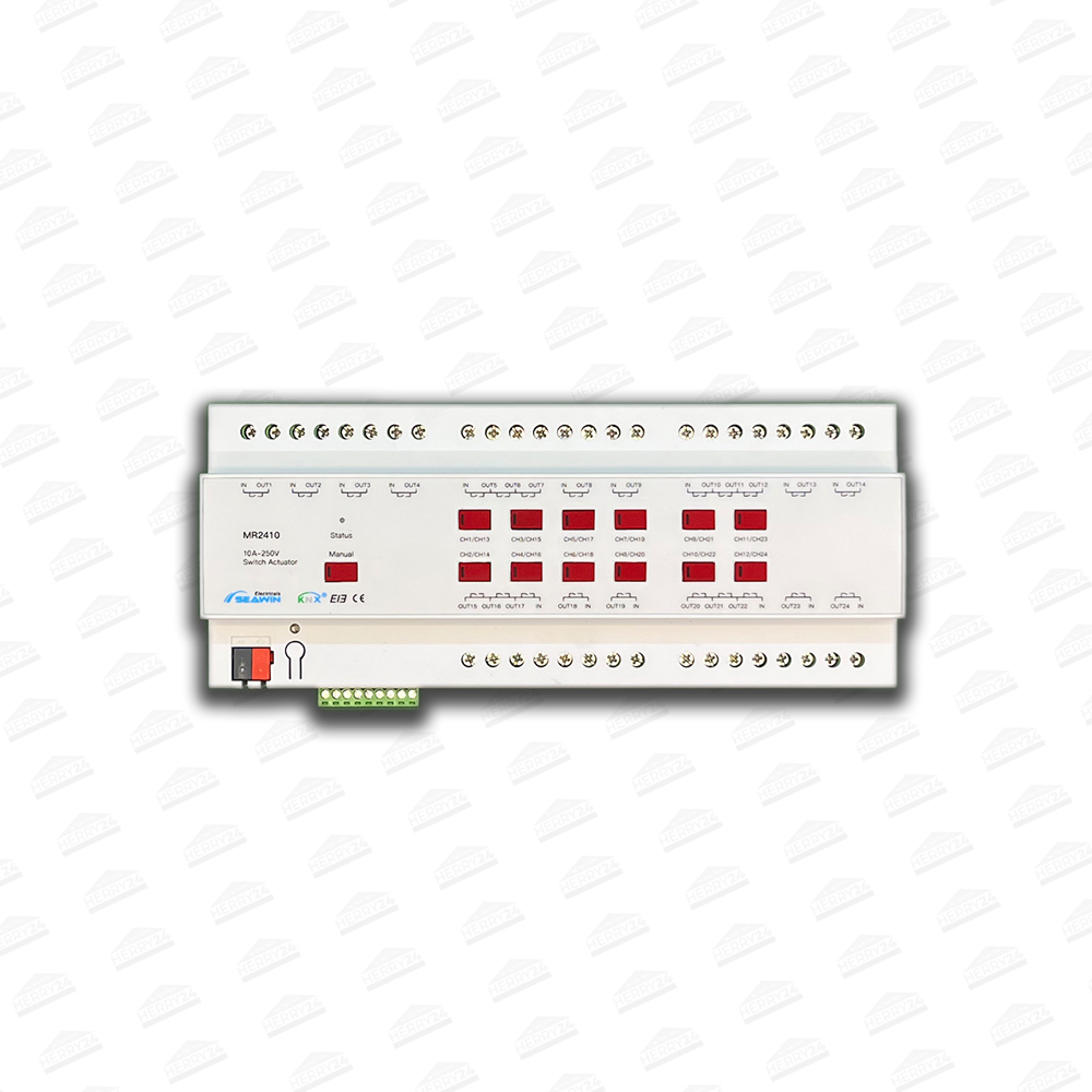 24 fach KNX Schaltaktor 10A 24 fach KNX Schaltaktor 10A
