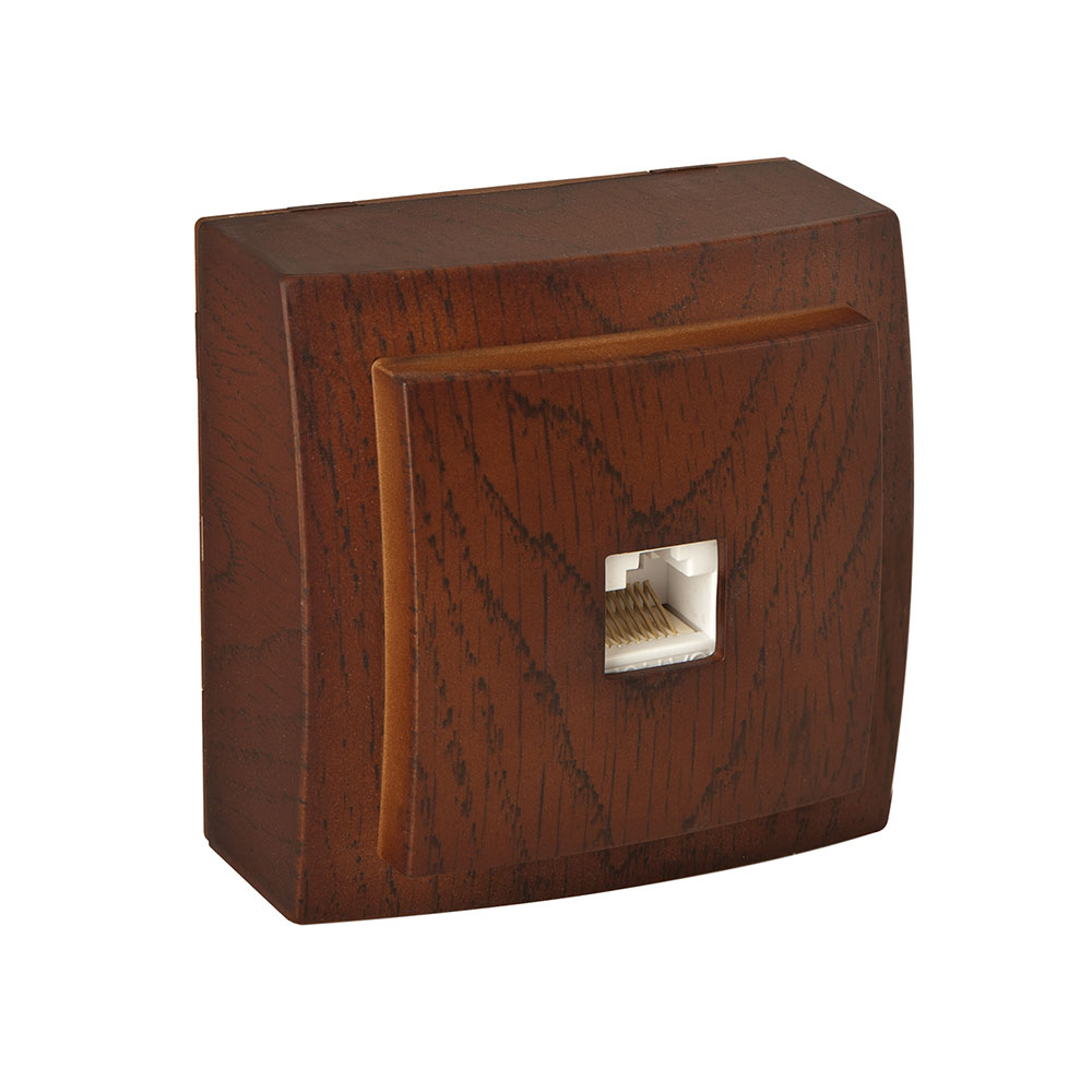 Telefondose Walnuss · THEMIS