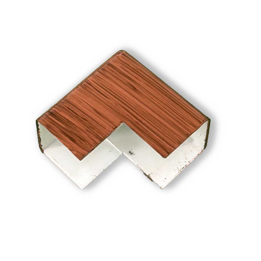 15x15 mm Außenecke Walnuss 15x15 mm Außenecke Walnuss