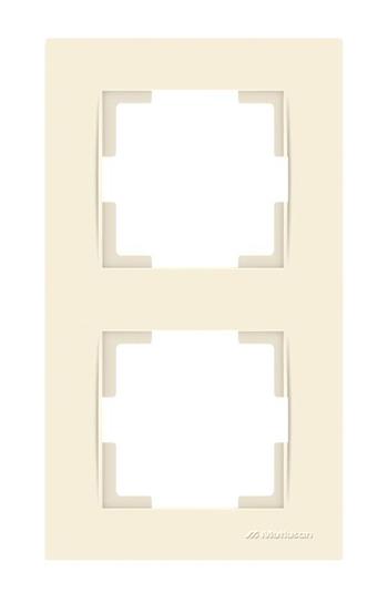 2 fach Rahmen vertikal Creme (RITA Standard) 2 fach Rahmen vertikal Creme (RITA Standard)