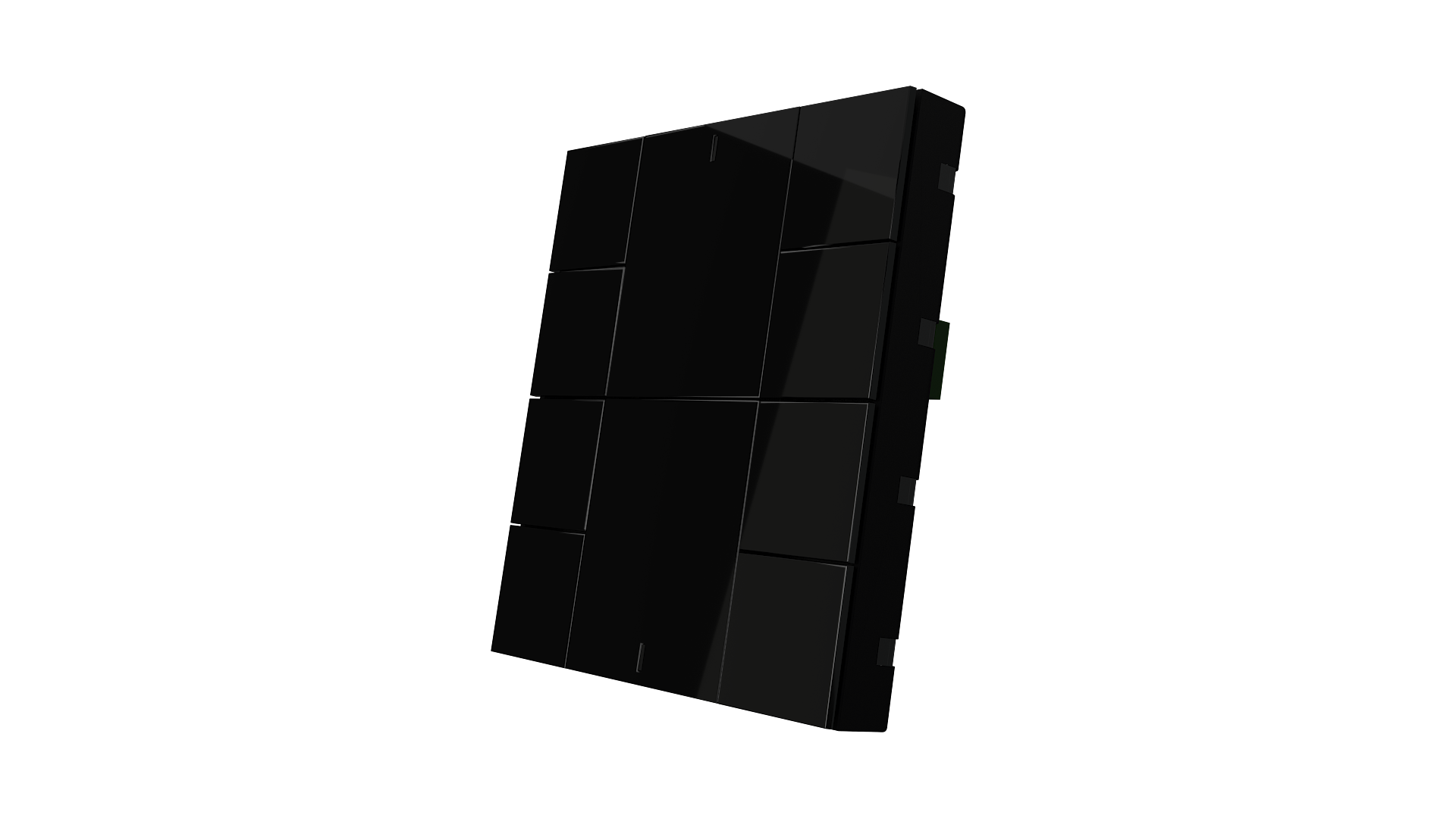 KNX Taster mit Air Quality Sensor iSwitch+ Schwarz 10 Tasten KNX Taster mit Air Quality Sensor iSwitch+ Schwarz 10 Tasten