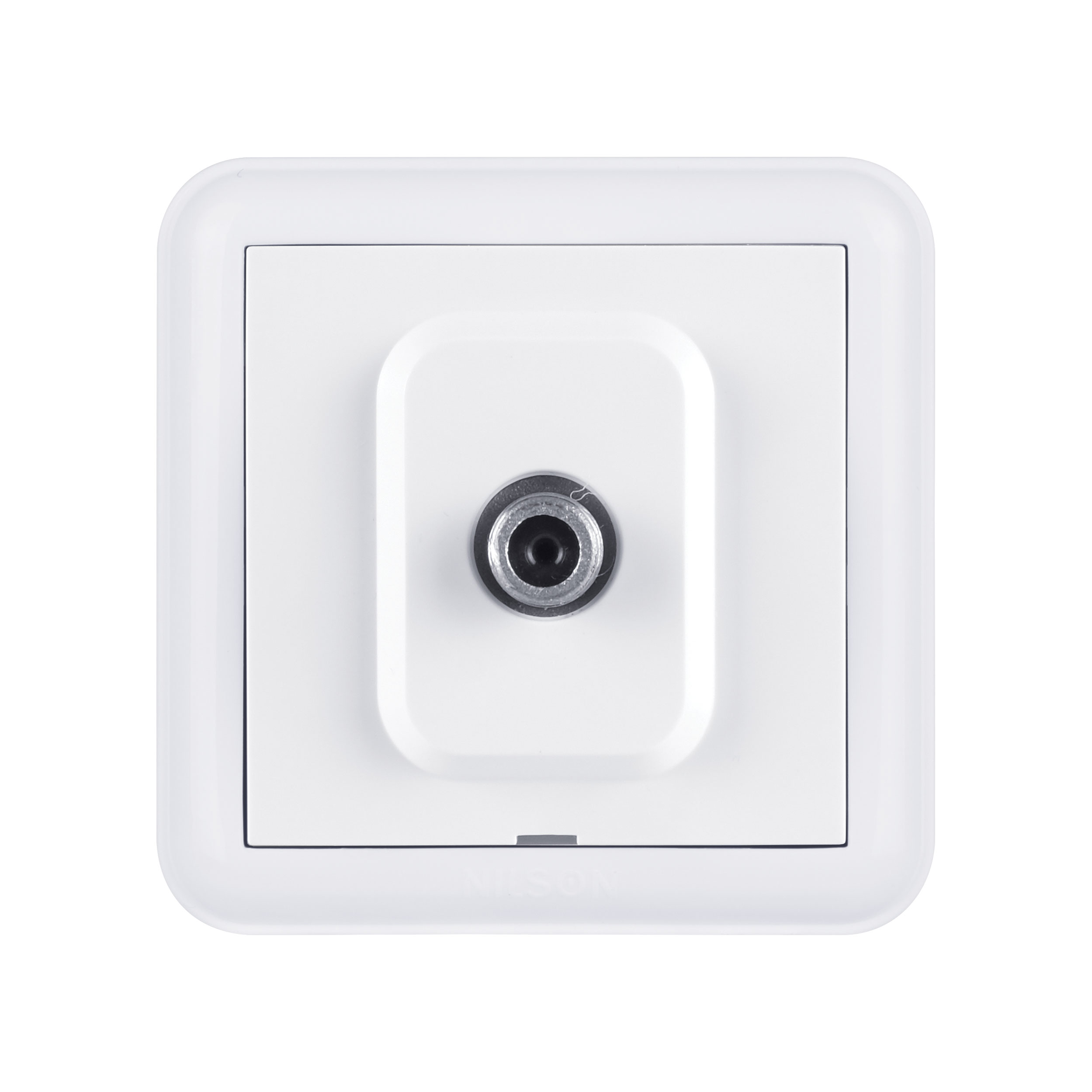 SAT Dose Durchgangsdose Weiß · UNIQUE