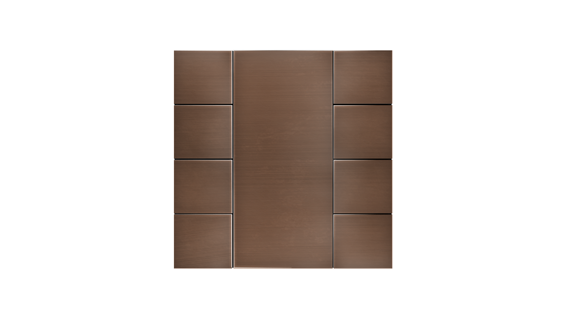 KNX Taster iSwitch · Edelstahl Antik Kupfer KNX Taster iSwitch · Edelstahl Antik Kupfer