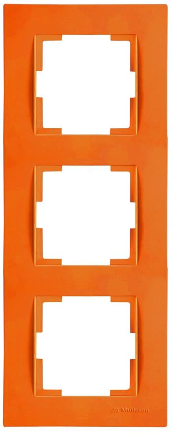 3 fach Rahmen vertikal Orange (RITA Pastell Farben) 3 fach Rahmen vertikal Orange (RITA Pastell Farben)