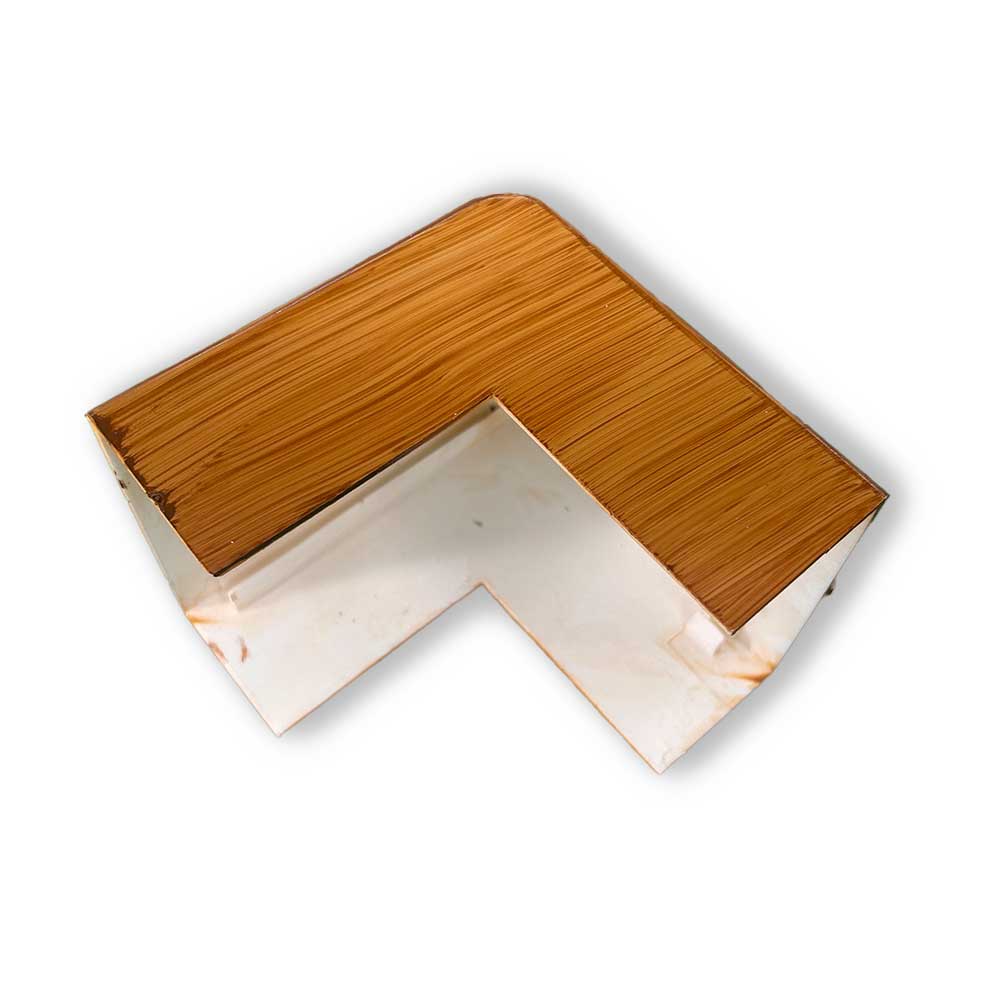 80x40 mm Außenecke Eiche 80x40 mm Außenecke Eiche