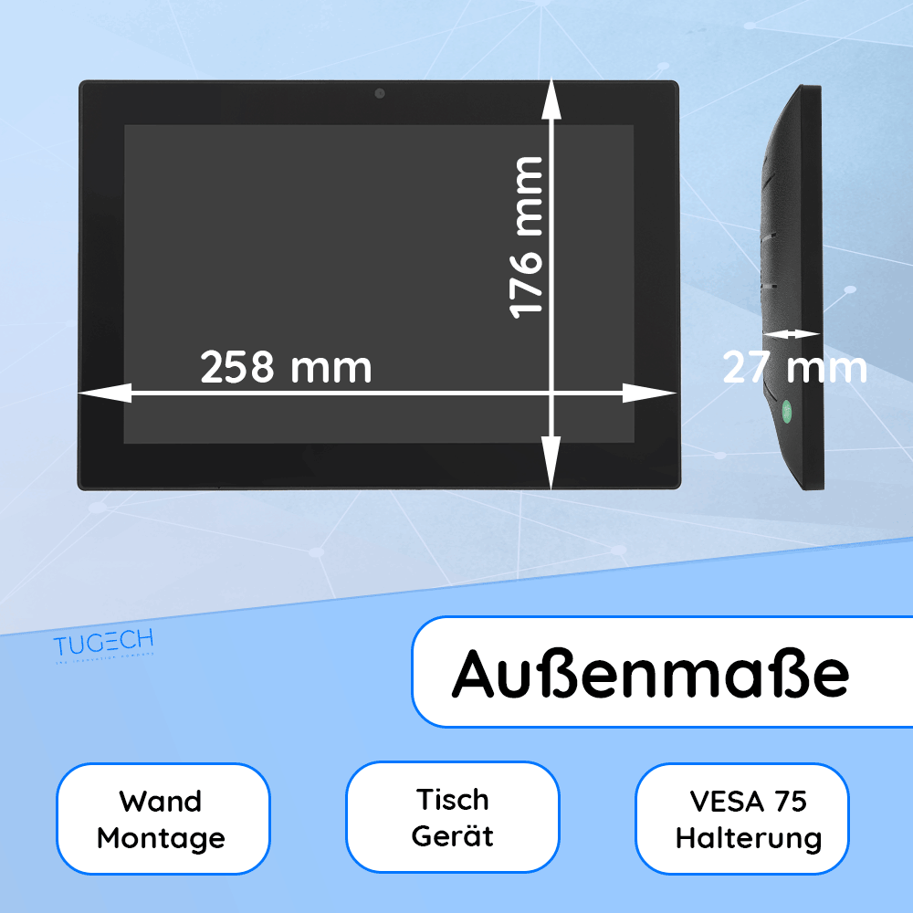 10 Zoll ANDROID Panel