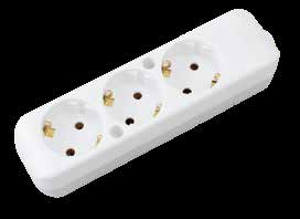 Mehrfachsteckdose 3-fach ohne Kabel
