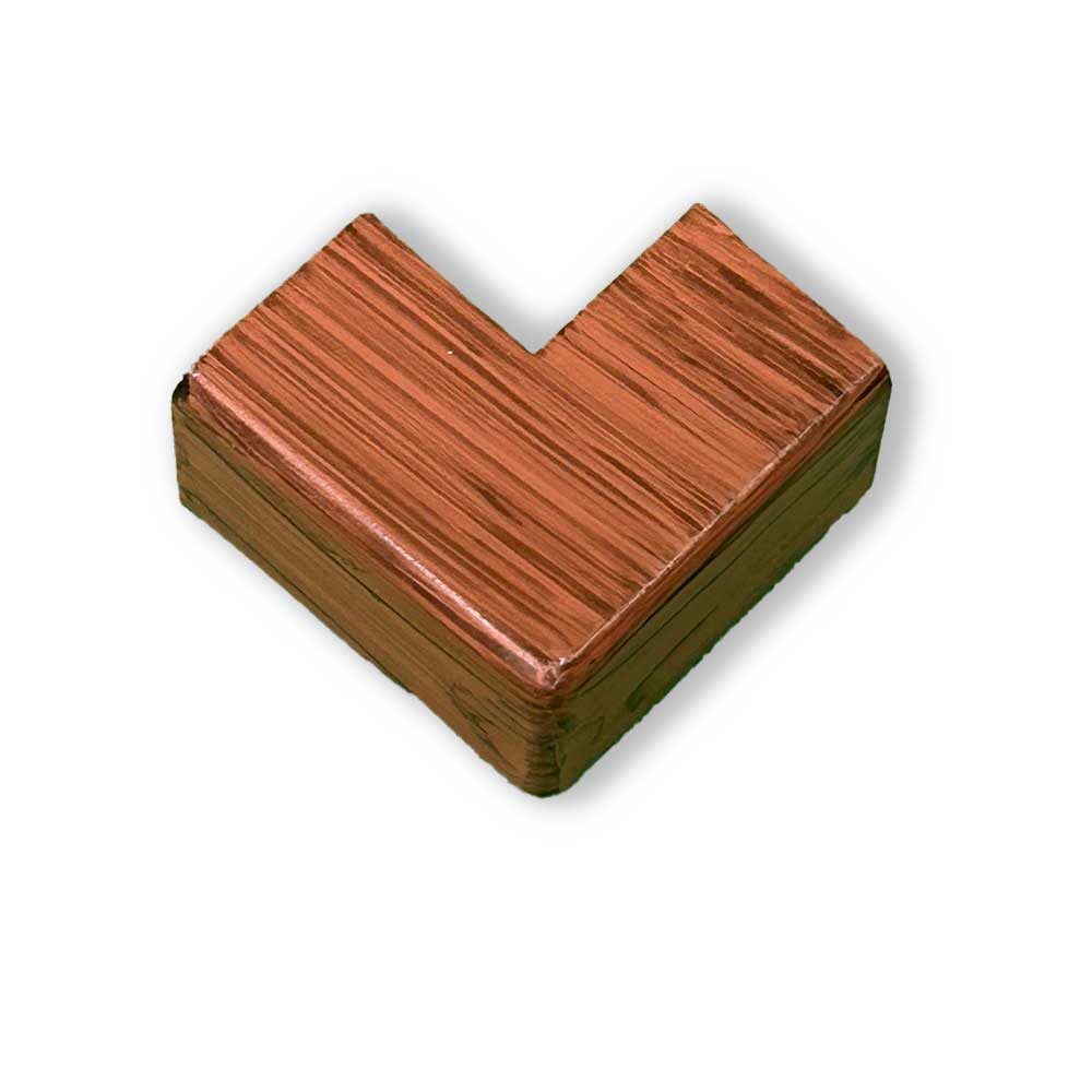 15x15 mm Außenecke Walnuss 15x15 mm Außenecke Walnuss