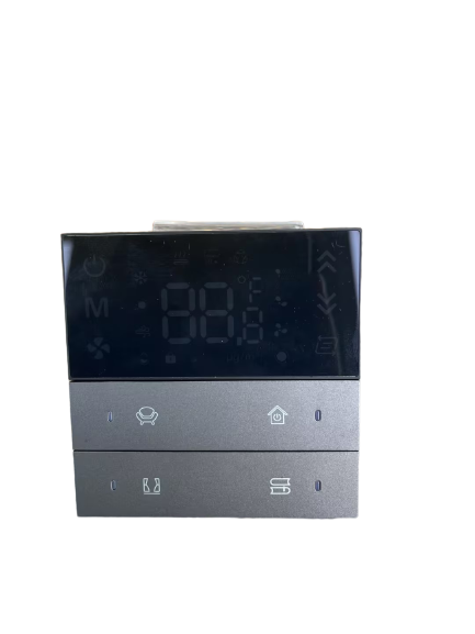 4 fach KNX Taster mit Touchscreen Thermostat