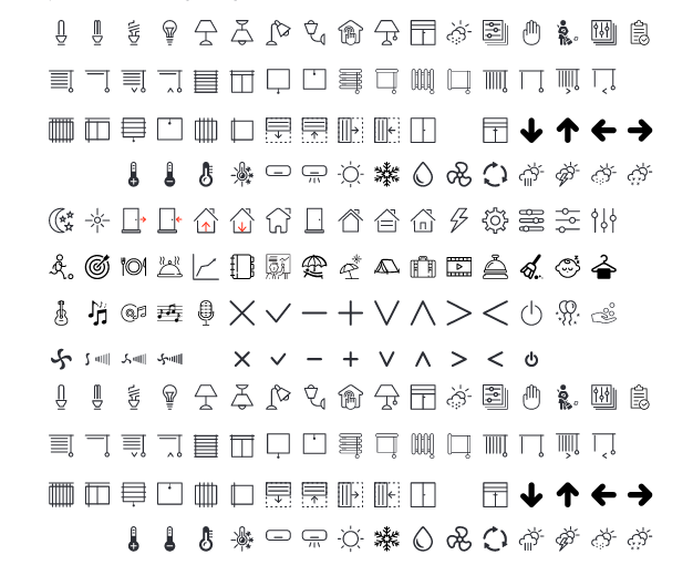 Übersicht Gravur Symbole Übersicht Gravur Symbole